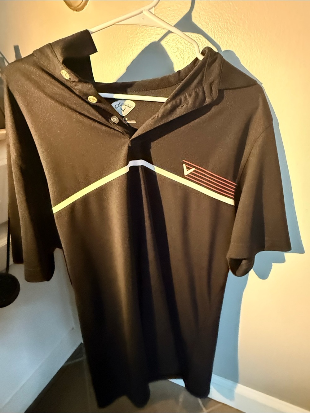 Callaway Black Performance Golf Polo